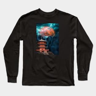 Tokyo Space Outer Galaxy Long Sleeve T-Shirt